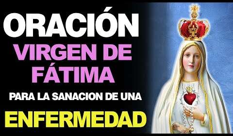 Oración a la Virgen de Fátima para la sanación